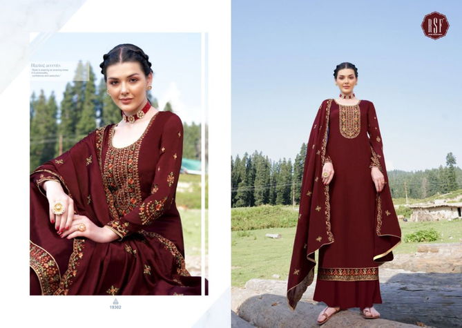 Rsf Neera 2 Heavy Festive Wear Designer Fancy Latest Chinon Silk Salwar Kameez Collection